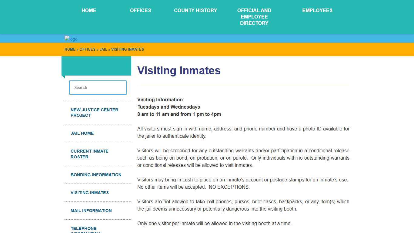 Visiting Inmates